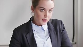 Elegant Raw video 'This Business Woman Have To Swallow Cum While Working'